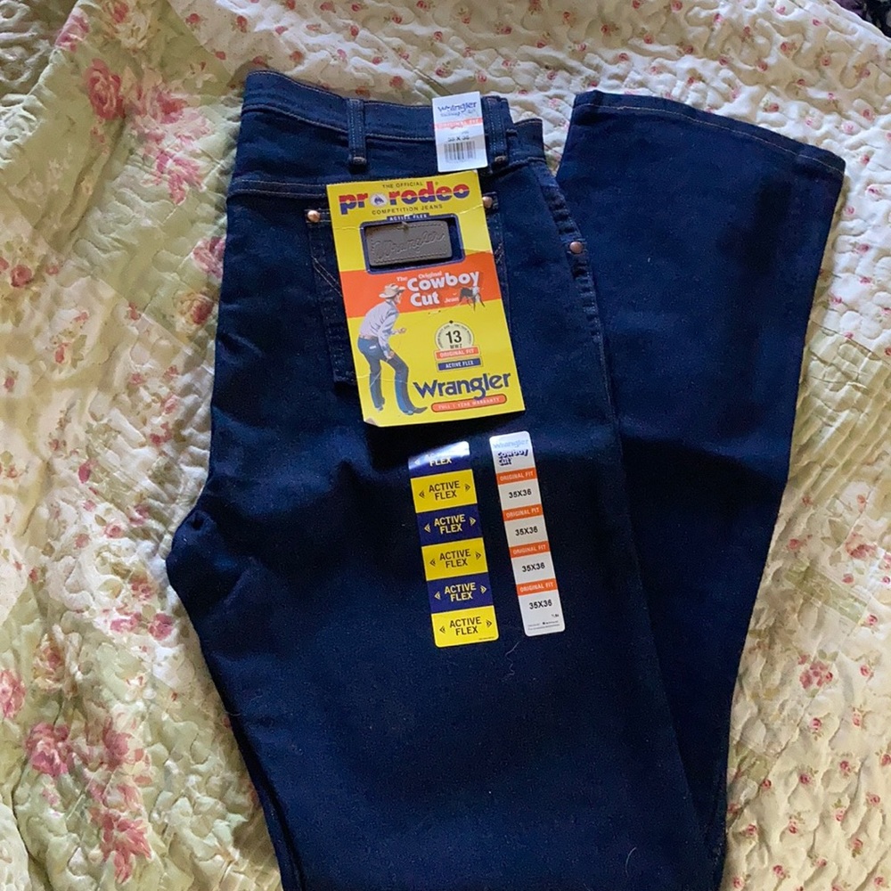 Wrangler original cowboy cut jean